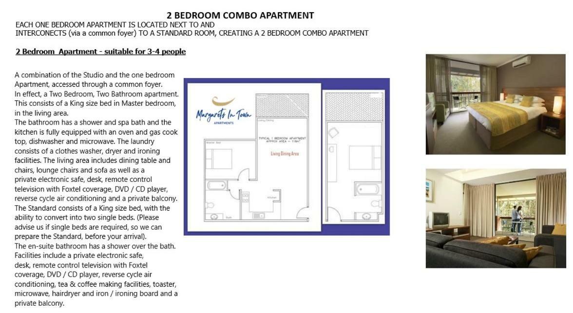 Margarets In Town Apartments Margaret River Ngoại thất bức ảnh